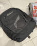 李宁双肩包背包男女同款书包初高中生旅行包男士大容量电脑包登山包黑 实拍图
