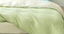 京东京造小京研四件套 100g轻柔丝滑A类床单被套床上四件套 1.5米床 芽绿 实拍图