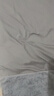 京东京造 悦柔床单单件 120g加厚耐用 A类磨毛床罩 180x230cm 科技灰 实拍图
