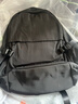 梵者双肩包男轻便休闲大容量旅行包通勤背包电脑包潮流高中大学生书包 升级款黑色中号 实拍图