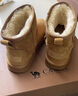 骆驼（CAMEL）雪地靴女冬季新款加绒保暖加厚棉鞋休闲懒人毛毛鞋 L23W275157驼色 40 实拍图