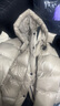 波司登（BOSIDENG）25年新款泡芙90鹅绒羽绒服女商场热卖同款外套B250243116 燕麦色7185 L 170/92A充绒量201g 体重约120-130斤 实拍图