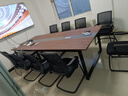 森菲亚会议桌长桌办公桌现代办公室长方形洽谈桌椅组合2.0*1.0米单桌 实拍图