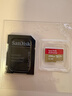 闪迪（SanDisk）256GB TF(MicroSD)内存卡 4K极速金卡A2 V30 U3行车记录仪 运动相机无人机 监控存储卡 读190MB/s 实拍图