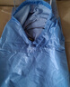 雨航（YUHANG）电动车雨衣雨披单人连体电瓶自行车骑行雨披加大加厚防雨衣 浅蓝 实拍图