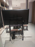 ProPre电视移动支架32-100英寸通用电视机落地支架可移动不锈钢/木纹带轮客厅卧室电视挂架电视架 42-75英寸 松露黑艺术电视支架 实拍图