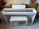 卡西欧（CASIO）电钢琴 PX870白色立式成年人儿童88键重锤智能APP互动分享+琴凳 实拍图