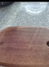 京东京造 菜板 乌檀木无漆无蜡水果板婴儿辅食砧板【抗菌整木】30*20*2cm 实拍图