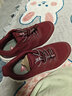 足力健老人鞋中老年轻便休闲散步鞋2431380J 女 酒红 40 实拍图