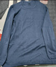 三枪秋衣秋裤男[原纱抗菌]全棉透气圆领保暖内衣抗静电厚棉毛衫套装 实拍图
