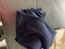 优衣库男装女装针织舒适九分裤/摇粒绒内里长裤裤子479933 483658 483658/09黑色 L 实拍图