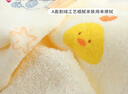 洁丽雅（Grace）A类纯棉洗脸可爱家用卡通儿童小毛巾宝宝柔软吸水婴儿童面巾 4条 实拍图