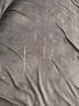 被套单件牛奶绒珊瑚绒被罩1.5双面法兰绒毛绒被单四件套 灰+灰【一触即暖 拒绝静电】 1.2m床三件套【被套150x200cm】 实拍图