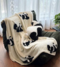 野兽派家居（tbh）熊猫嘭嘭二合一抱枕毯子法兰绒暖香毯抱枕车载家用旅行毛毯靠枕 实拍图