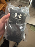 安德玛（Under Armour）篮球袜 吸汗防滑冬季运动袜 加压防磨男女款棉袜 黑色M码三双装 实拍图