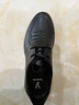 意尔康男鞋 牛皮休闲皮鞋男春秋季新款舒适轻便平跟低帮爸爸鞋子男 黑色 41 实拍图