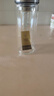 500ml双层高硼硅耐高温玻璃 透明耐热防烫水杯带盖泡茶杯 银色盛景钢盖千层特大杯 500ml 1只 实拍图