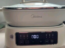 美的（Midea）多功能可拆洗电蒸锅电火锅电炒锅 炖蒸煮涮炒煎一体 不锈钢 三层大容量 分体式猛火电锅ZGC282802 实拍图