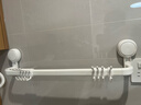 太力吸盘免打孔挂钩架杆厨房置物架用具卫生间毛巾架铝合金壁挂8钩 实拍图