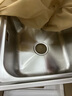 华帝（VATTI）水槽大单槽洗菜盆一体盆304不锈钢厨房水槽洗碗池台上中下安装 S1 实拍图