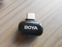 BOYA 博雅麦克风mini 2无线领夹麦克风手机直播收音麦 夹领式AI智能降噪迷你话筒户外拍摄收音器一拖一 实拍图