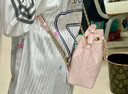 CHARLES&KEITH绗缝菱格链条水桶包双肩包包女包女友生日新年礼物CK2-10701506 Light Pink浅粉色 M 实拍图