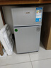 奥克斯小冰箱家用小型迷你冷藏冷冻两用出租房宿舍用节能省电寝室办公室电冰箱 【热卖款 升级净化去味】22A126DW银 实拍图