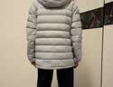骆驼（CAMEL）【轻羽羽绒服】2025新款户外轻薄时尚连帽保暖男女外套7002 远山蓝，W35CR07002，男女同款 M 实拍图