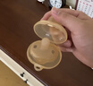 世喜安抚奶嘴0-3-6个月防胀气新生儿哄睡全硅胶超轻air款（AB款混发） 实拍图