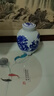 景德镇10/20/50/100/斤青花陶瓷酒坛子密封泡空酒罐酒缸酒瓶 10斤八仙【无孔配酒提】 实拍图