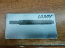LAMY凌美墨水芯 非碳素一次性墨囊 钢笔用便携式墨胆 德国原装官方 黑色T10-BK5支装 实拍图