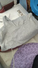 小护士 女士背心纯棉工字透气女式吊带背心打底衫麻灰 XL(175/105) 实拍图