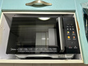 美的（Midea）微碳微波炉烤箱一体机900w微波1000w烧烤平板光波速热23L容量变频臻彩荧幕 （C32） 实拍图