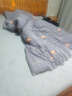 无印良品全棉被褥学生六件套（三件套+枕芯套+被芯+床褥）被子寝室上下铺 实拍图