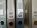 晨光（M&G）文具5只A4/55mm莫兰迪档案盒文件盒 收纳资料盒 蓝色塑料盒办公用品 ADM945X3 实拍图