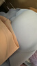ubras【2件装】无尺码免拆V领内衣女背心美背粉底液色文胸罩无痕隐形 裸感肤+奶盐蓝 实拍图