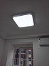 顾家同款现代简约大气客厅灯卧室餐厅长方形大厅led室内吸顶灯具 方形60*60cm单色白光60w 实拍图