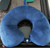 富居颈枕U型枕学生午睡枕旅行办公室头枕靠枕靠垫 藏蓝色 实拍图