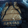 高梵黑金鹅绒服机能5.0六格男女同款加厚中长款羽绒服经典百搭休闲风 黑色 XL 实拍图