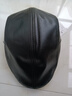 圣咯坷男士皮帽牛皮皮质帽子春秋冬季休闲贝雷帽中老年人时尚老头鸭舌帽 鸭舌帽  黑色 （不带护耳） M 尺码可调节(头围56-58cm) 实拍图