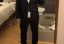 HLA海澜之家西服套装男春秋轻商务经典系列西装套装男 实拍图