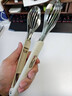 维简304不锈钢食品夹子牛排夹面包夹厨房烧烤夹食物夹烤肉肠烤箱烘焙 实拍图