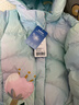 迷你巴拉婴儿羽绒服冬季新款男女童加厚保暖洋气宝宝厚款保暖外套 炫彩蓝00388 【高标白鸭绒】 100 【充绒量70.4g】 实拍图