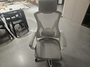 锦汐 电脑椅家用办公椅子靠背人体工学椅学习转椅老板座椅游戏电竞椅 【可后躺】白框灰网 实拍图
