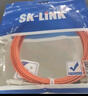 SK-LINK 光纤跳线 ST-SC千兆多模双芯SC-ST光纤线OM2 UPC尾纤50/125um低烟无卤2米 SK-TX1GMM-2STSC2M 实拍图