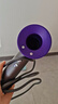 森系无叶高速吹风机【3C认证华强北顶配1:1】新二代家用负离子电风筒酒店大功率静音不伤发 单风嘴【暗紫色】45亿水润负离子丨10秒速干 25年华强北新款官方二代原装正品 实拍图