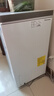 海尔（Haier）100L单温冰柜小型家用小冰柜商用冷藏冷冻两用转换冷柜小冰箱减霜一级能效BC/BD-100GHW9D国家补贴 实拍图