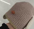 Kocotreekk树儿童帽子保暖防风宝宝冬款软糯毛线帽男女童卡通帽立体 实拍图