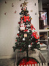 蒂诗卡 圣诞树圣诞装饰品圣诞节礼物小型套餐高档商场布置豪华加密型 150cm圣诞树+栅栏+树裙+灯串 实拍图