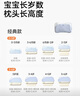 良良（liangliang）婴儿枕头0-3-6岁儿童医护级枕头定型枕纠正头型科学防偏枕套礼盒 【科学护型】 0-3岁小绿蛙 双枕套 实拍图